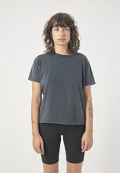Cleptomanicx T-Shirt Basic Tee Ligull Washed Locker geschnitten günstig online kaufen