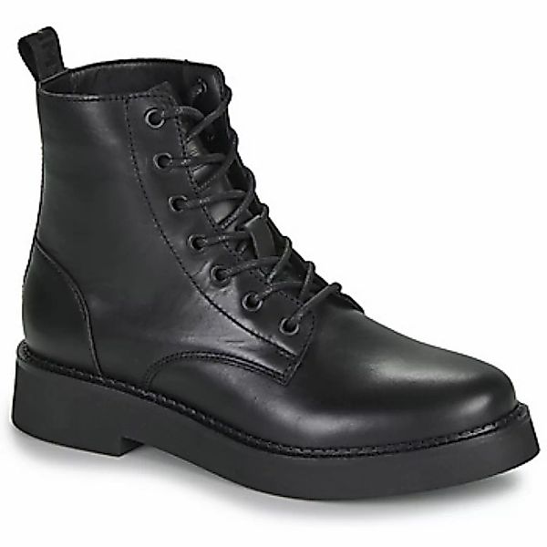 Tommy Jeans  Damenstiefel TJW LACE UP FLAT BOOT günstig online kaufen