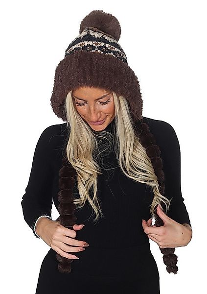 simaranda Strickmütze Damen Mütze 505 Braun günstig online kaufen