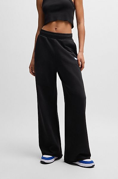 HUGO Blue Jogger Pants "Straight Jogger" mit weitem Bein Flared Pants Jogpa günstig online kaufen