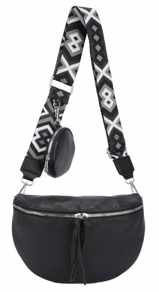 ITALYSHOP24 Bauchtasche Damen Gürteltasche Brusttasche CrossBody, günstig online kaufen