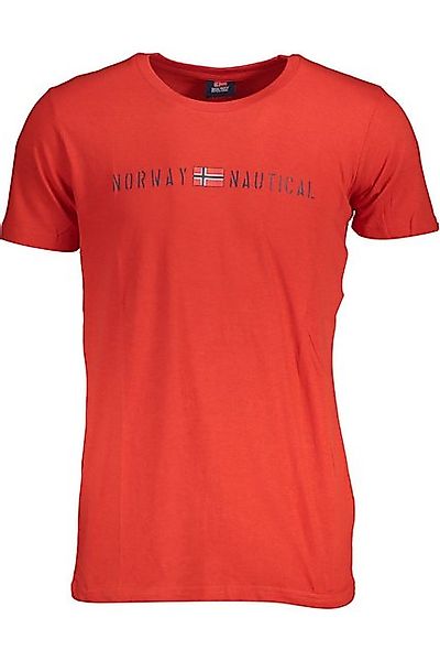 NORWAY 1963 T-Shirt Herren Kurzarm T-Shirt in Rot mit Norwegen 1963 günstig online kaufen