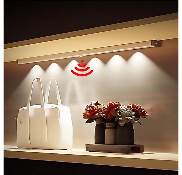 Jibenhome LED Unterbauleuchte Dimmbar Lichtleiste mit Berührungsloser Senso günstig online kaufen