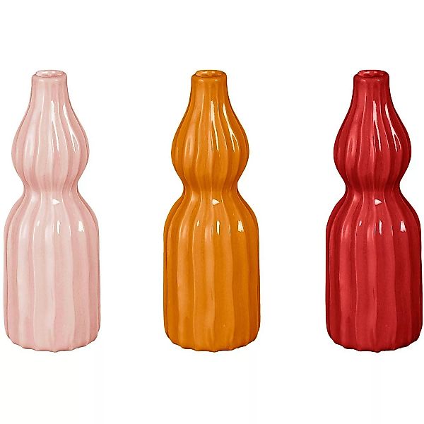 Mica Decorations Einstielige Vase Felipe Höhe Ø 7 cm Farbsortiert günstig online kaufen