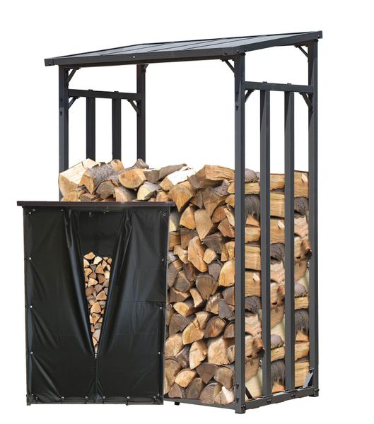 Quick Star Kaminholzregal Kaminholzregal 130x70x185 cm günstig online kaufen