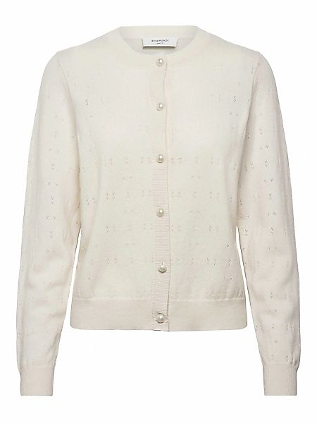 rosemunde Strickjacke "Laica Pointelle cardigan" mit Rundhalsausschnitt, wu günstig online kaufen