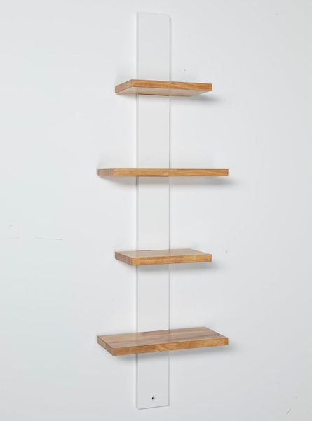 Holz Lichter Wandregal Wandregal Holz 4 günstig online kaufen