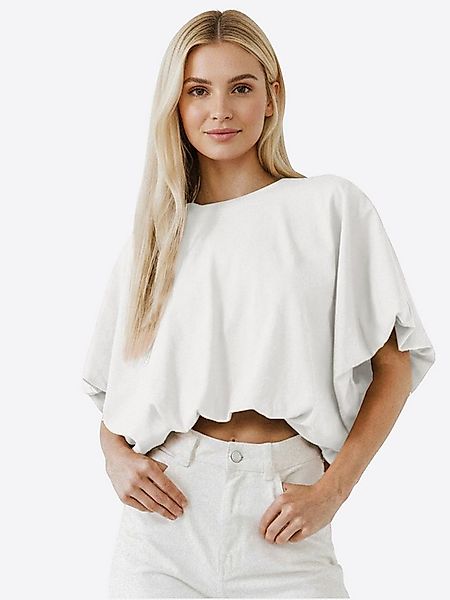 Imily Bela T-Shirt Damen Kurzware Locker geschnitten (Packung, 1-tlg., 1per günstig online kaufen