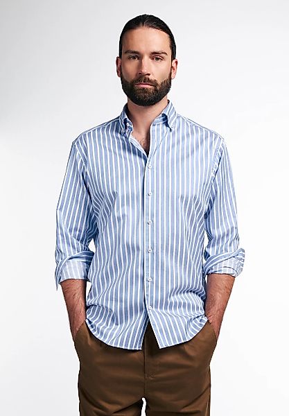 Eterna Langarmhemd "MODERN FIT" EASY IRON (bügelleicht) günstig online kaufen