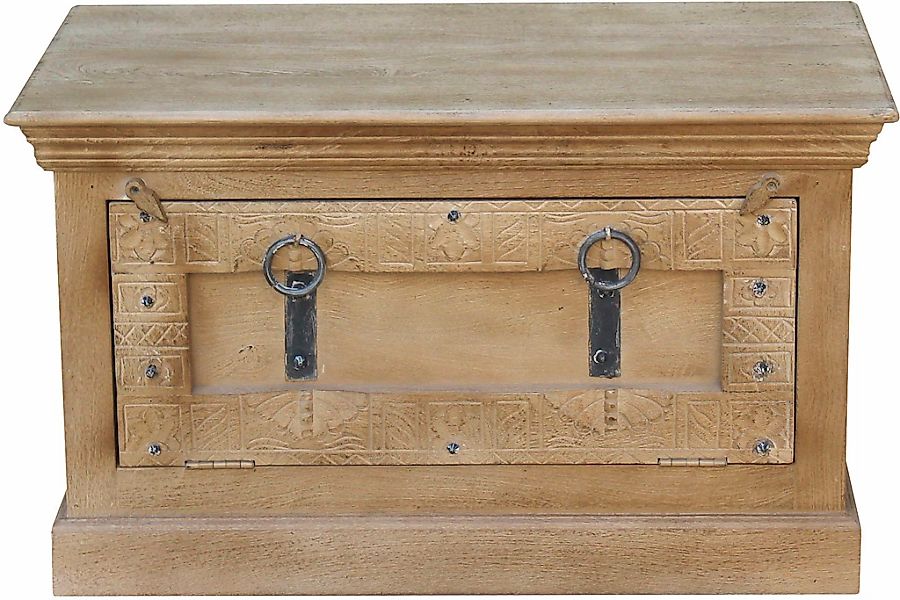 SIT Schuhschrank "Daipur Schuhbank Bank" geschnitzte Verzierungen günstig online kaufen