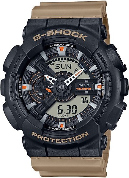 CASIO G-SHOCK Chronograph GA-110TU-1A5ER, Quarzuhr, Armbanduhr, günstig online kaufen