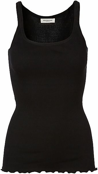 rosemunde Shirttop "Babette Silk Top" ohne Ärmel, Rundhalsausschnitt, basic günstig online kaufen