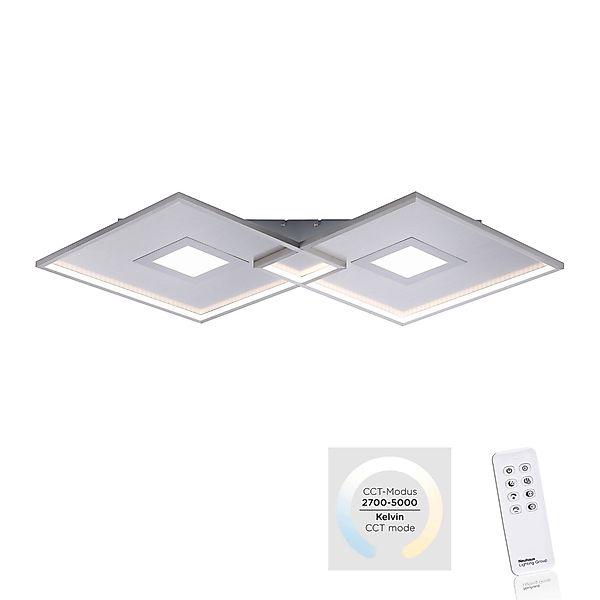Paul Neuhaus LED Deckenleuchte »AMARA«, 2 flammig, Leuchtmittel LED-Board günstig online kaufen
