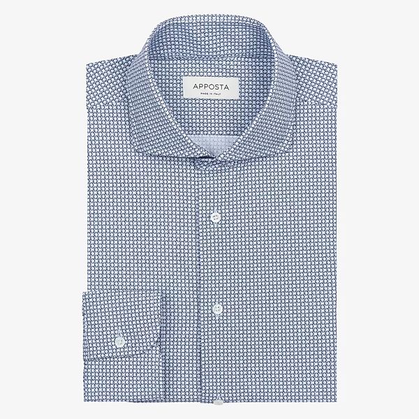 Hemd  designs  hellblau lycra popeline doppelt gezwirnt sensitive, kragenfo günstig online kaufen