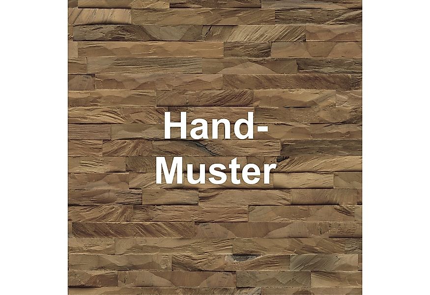 INDO 3D Wandpaneel Muster Diamond Natur, BxL: 15,00x61,00 cm, (Packung, Ver günstig online kaufen