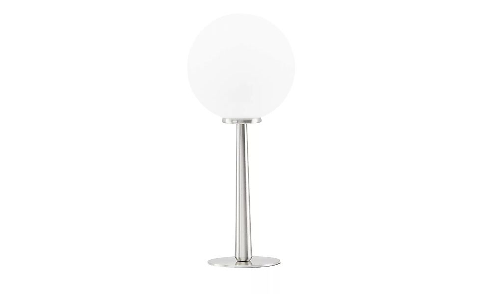 KHG LED-Tischleuchte, 1-flammig, Nickel matt - silber - 35 cm - Sconto günstig online kaufen