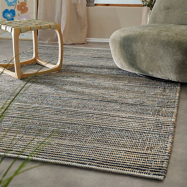 Wecon home Teppich "Denim Feels" rechteckig 6 mm Höhe handgewebt, robust, p günstig online kaufen