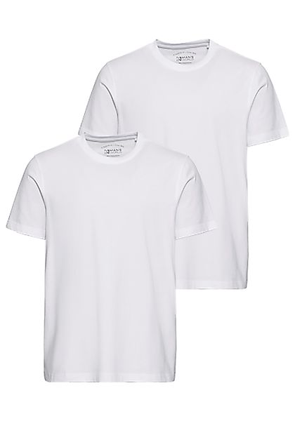 Man's World Rundhalsshirt (Packung, 2-tlg., 2er günstig online kaufen