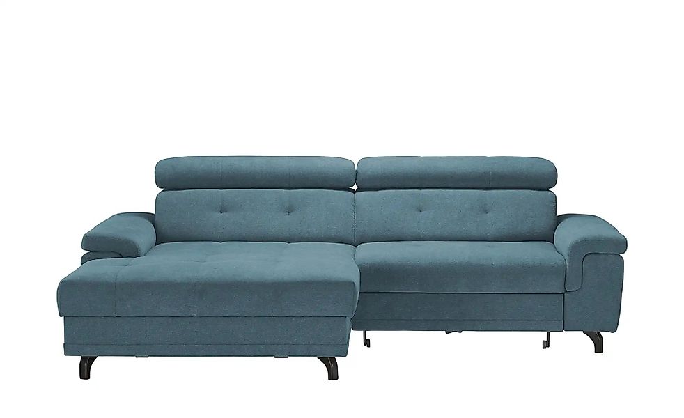 Ecksofa mit Schlaffunktion Frieda ¦ blau ¦ Maße (cm): B: 265 H: 87 T: 180.0 günstig online kaufen