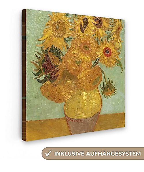 OneMillionCanvasses® Leinwandbild Sonnenblumen - Vincent van Gogh, Fotodruc günstig online kaufen
