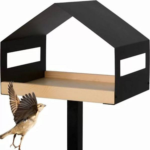 WONDERMAKE® Design Vogelfutterhaus mit Ständer, Vogelhaus aus Metall und Ho günstig online kaufen