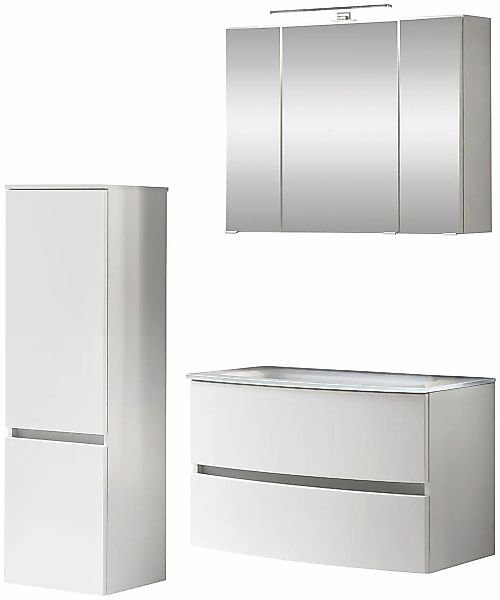 welltime Badezimmer-Set "Kaunas" Set, 3 Stk. tlg. günstig online kaufen