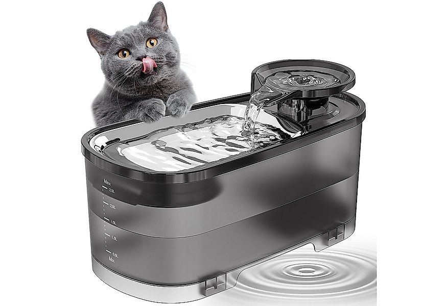 OKWISH Trinkbrunnen Katzentrinkbrunnen Haustier Wasserspender 2.5 l, Automa günstig online kaufen