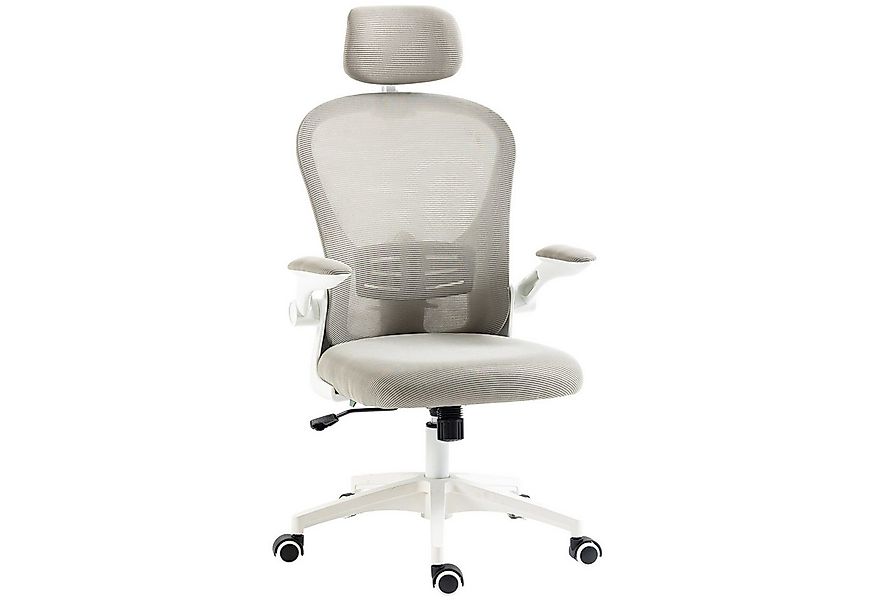Vinsetto Bürostuhl mit drehbarer Kopfstütze, 4D-Rückenstütze (Schreibtischs günstig online kaufen