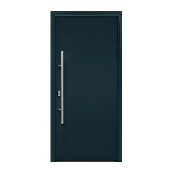 EcoStar Haustür Isopro IP 010 Anthrazitgrau 110 cm x 210 cm DIN L günstig online kaufen