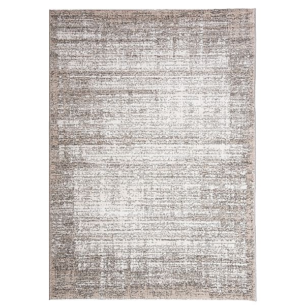 HOMCOM Teppich Kurzflor Beige 190 x 133 x 1 cm   Aosom günstig online kaufen