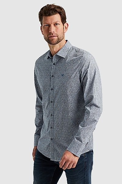 PME Legend Hemd Druck Blau - Größe M günstig online kaufen
