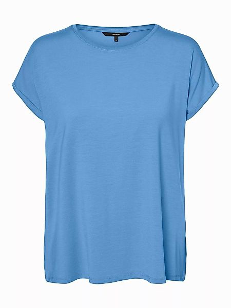 Vero Moda Damen T-Shirt VMAVA PLAIN - Regular Fit günstig online kaufen