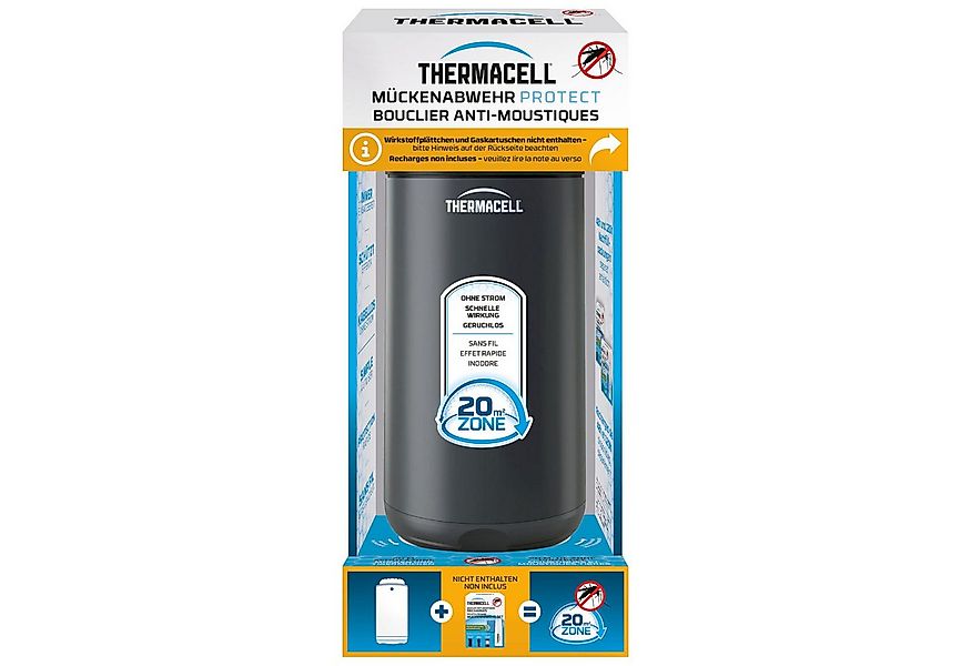 ThermaCell Insektenabwehrgerät Mückenabwehr Protect, Graphit, ohne Wirkstof günstig online kaufen