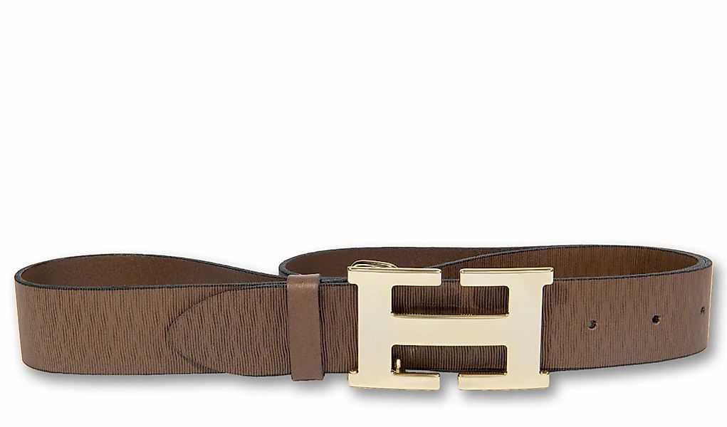 Silbergift Koppelgürtel "Koppelgürtel mit beeindruckender Goldschließe in H günstig online kaufen