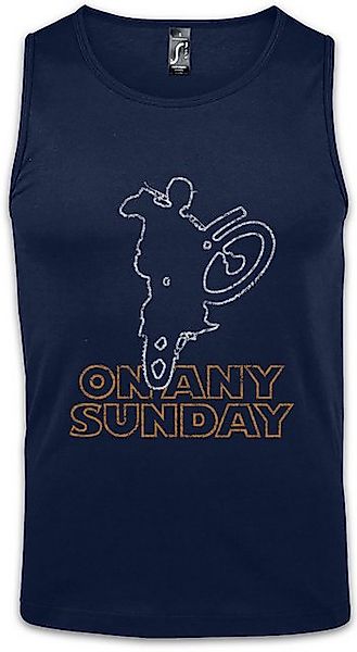 Urban Backwoods Tanktop On Any Sunday Ärmelloses T-Shirt Biker Steve Kult M günstig online kaufen