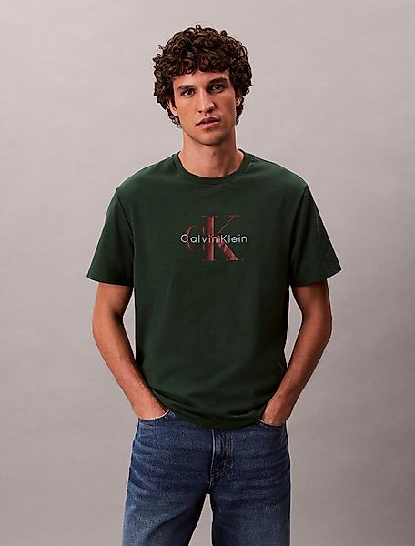 Calvin Klein Jeans T-Shirt SS Hero Monologo Tee 20s Mit Rundhalsausschnitt, günstig online kaufen