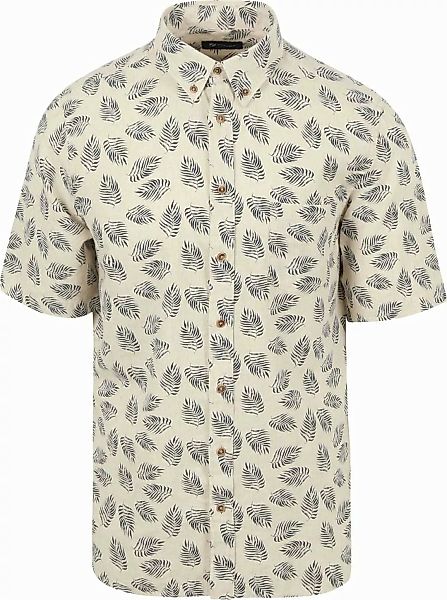 Suitable Short Sleeve Hemd Leinen Sheng Blau - Größe XL günstig online kaufen