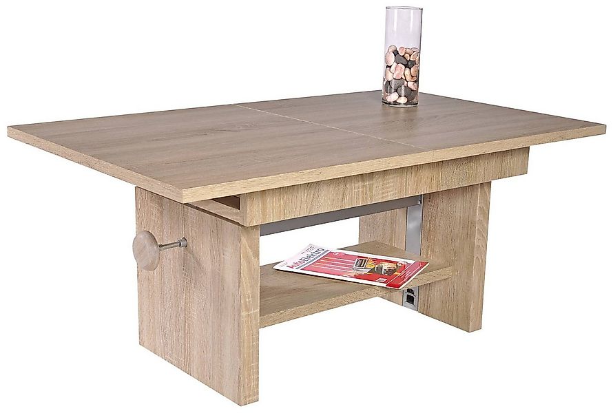 Bega Consult Couchtisch Couchtisch EVENT höhenverstellbar ausziehbar Optik: günstig online kaufen