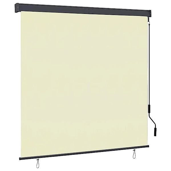 vidaXL Außenrollo 160x250 cm Creme 145977 günstig online kaufen