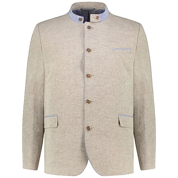 Weis Trachtensakko aus Leinenmischung Farbe beige Größe: 64 günstig online kaufen