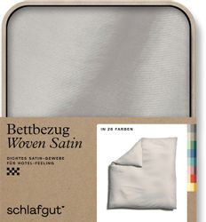 Schlafgut Bettbezug "Woven Satin" besonders dicht gewebt, Mix & Match: pass günstig online kaufen