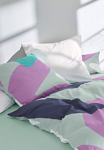 hessnatur Renforcé Bettwäsche-Set SELVA aus Bio-Baumwolle - grün - Größe 13 günstig online kaufen