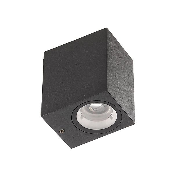 Lucande LED Wandleuchte Außen Tavi 9616014 Spritzwassergeschützt Modern in günstig online kaufen