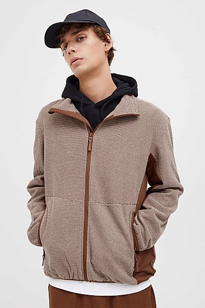 North Bend Fleecejacke NBHelgo M Atmungsaktive Fleecejacke mit Stehkragen günstig online kaufen