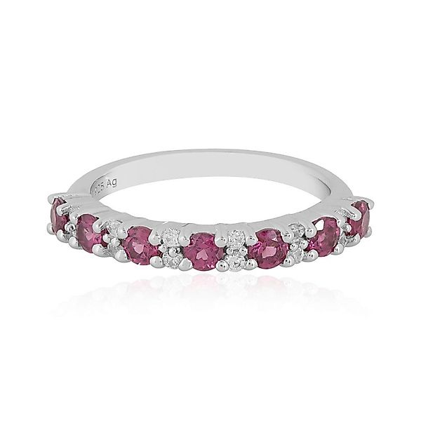 Cavill Silberring Indischer Rhodolith & Zirkon günstig online kaufen