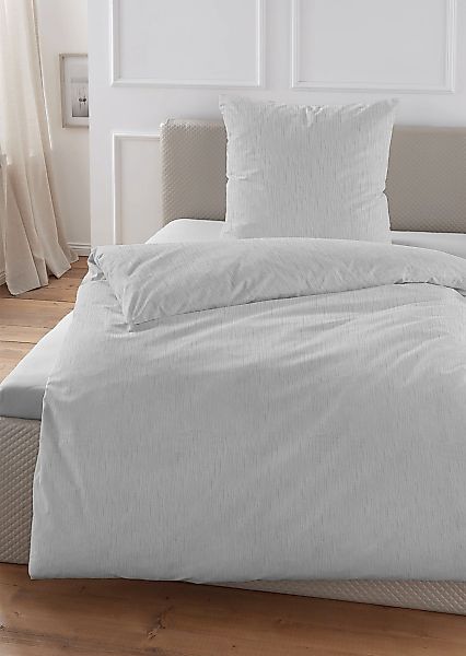 HECHTER PARIS Bettwäsche "0481309" 2 Stk. gekreppte Optik + Struktur, weich günstig online kaufen