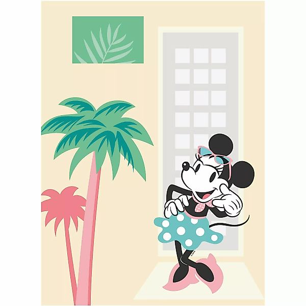 Komar Wandbild Minnie Mouse Palms 30 x 40 cm günstig online kaufen