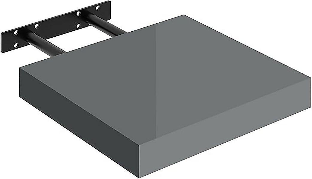 Woltu Wandregal, 1-tlg., hochglänzend Wandboard Schweberegal CD DVD Regal günstig online kaufen