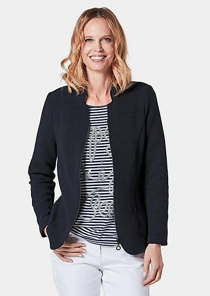 GOLDNER Blouson Elastische Jacke in leichter Strukturware günstig online kaufen