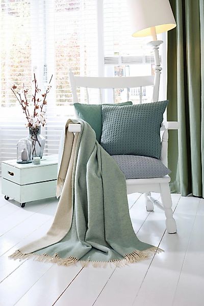 Biederlack Plaid 130x170 Cm Salvia-creme günstig online kaufen